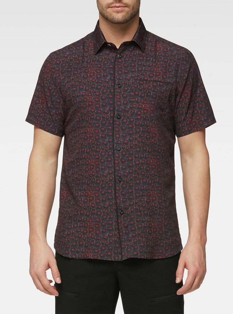 Men's casual short sleeve shirt