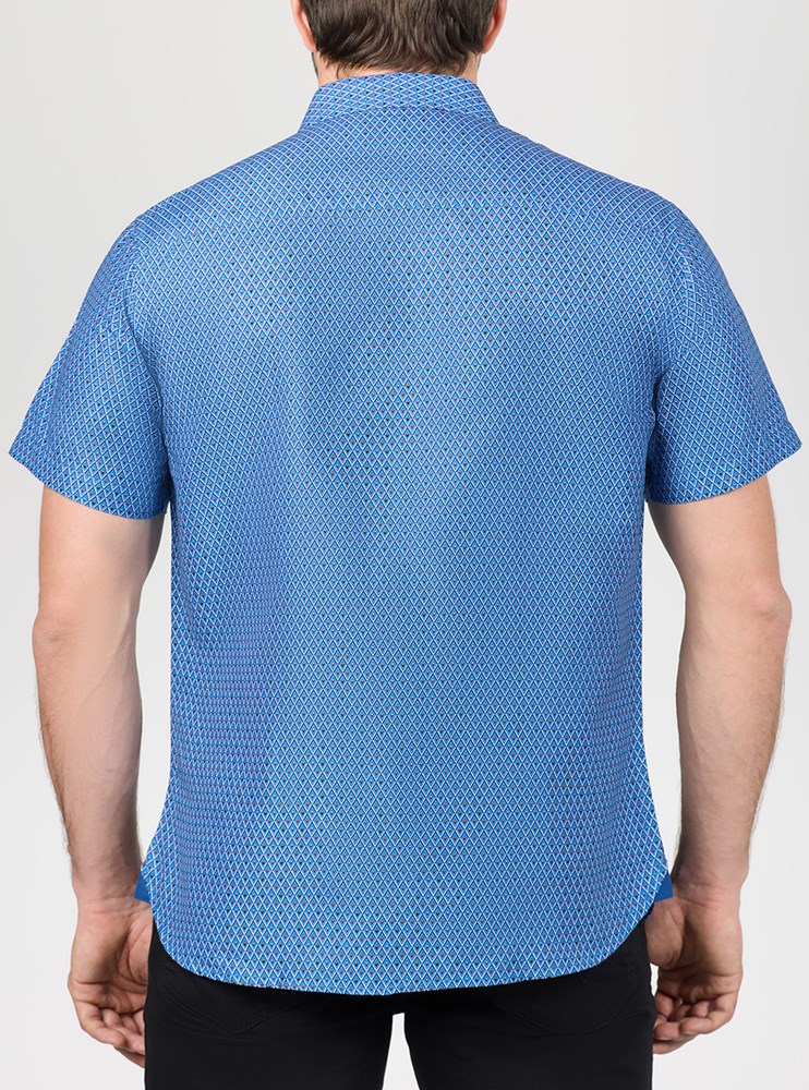 Men's casual short sleeve shirt