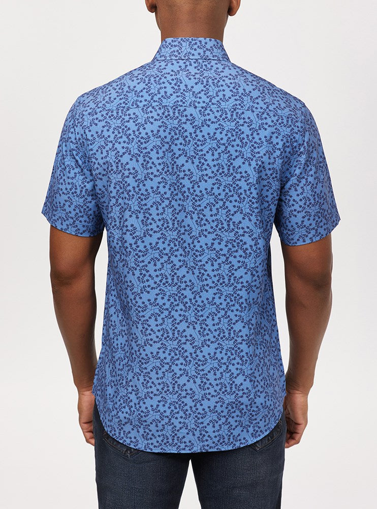 Men's casual short sleeve shirt