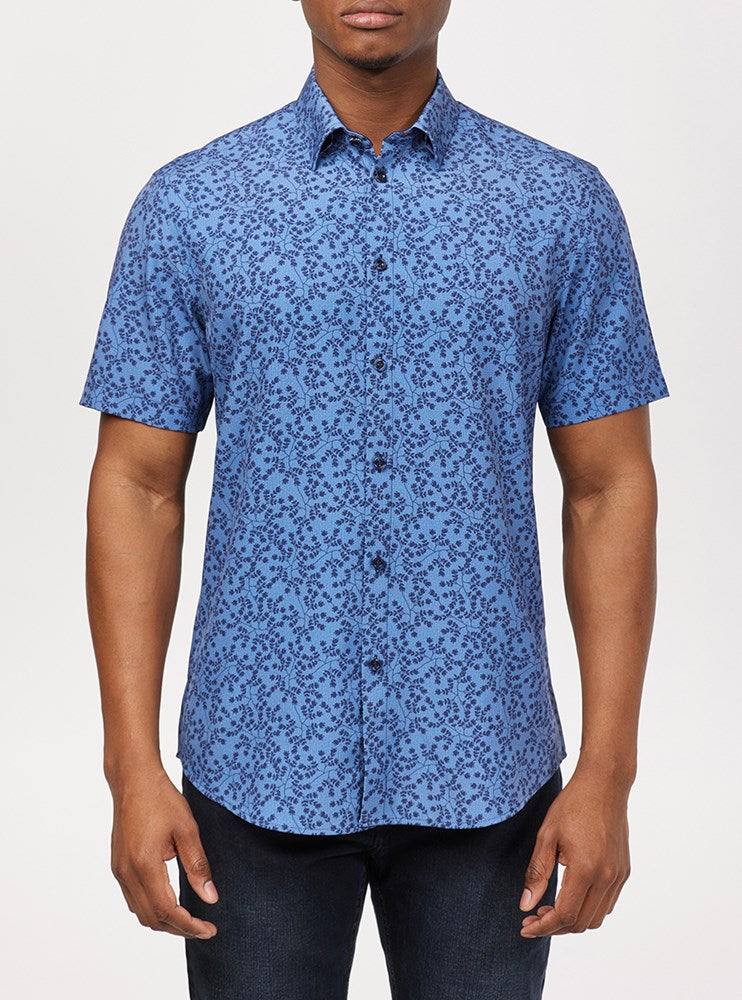 Men's casual short sleeve shirt