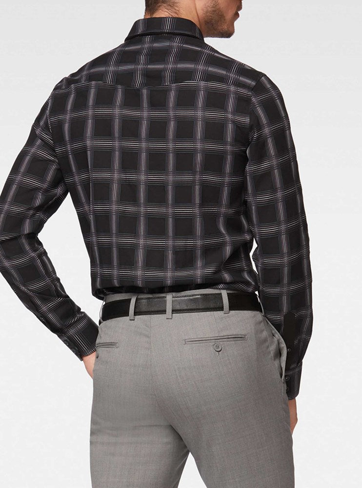 Men's casual long sleeve shirt