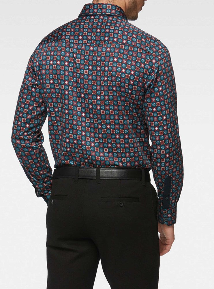 Men's casual long sleeve shirt