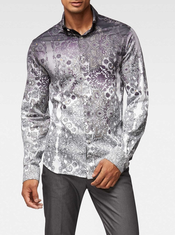 CHEMISE DÉCONTRACTÉE À MANCHES LONGUES POUR HOMMES