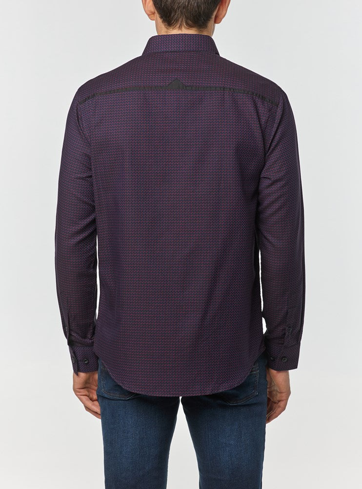 CHEMISE DÉCONTRACTÉE À MANCHES LONGUES POUR HOMMES