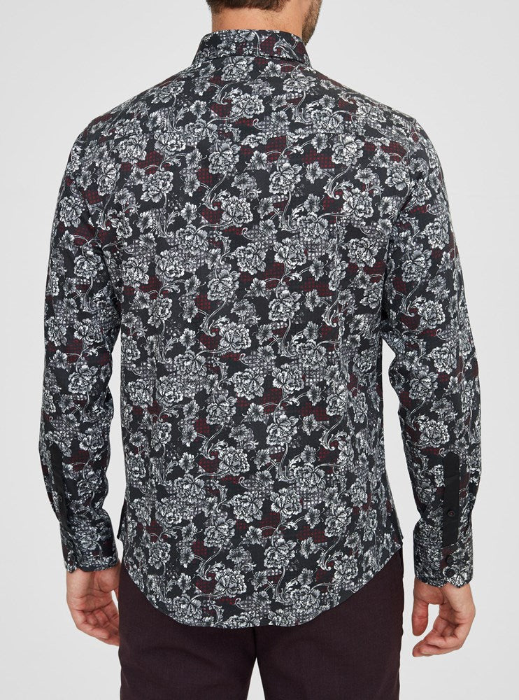 CHEMISE DÉCONTRACTÉE À MANCHES LONGUES POUR HOMMES