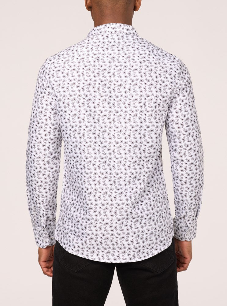 CHEMISE DÉCONTRACTÉE À MANCHES LONGUES POUR HOMMES
