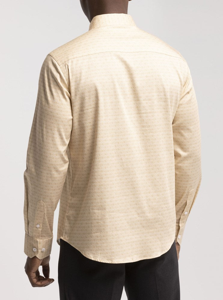 Men's casual long sleeve shirt