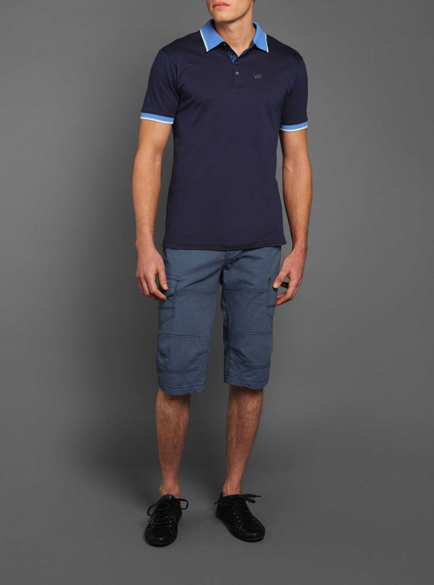 Polo à manches courtes pour hommes