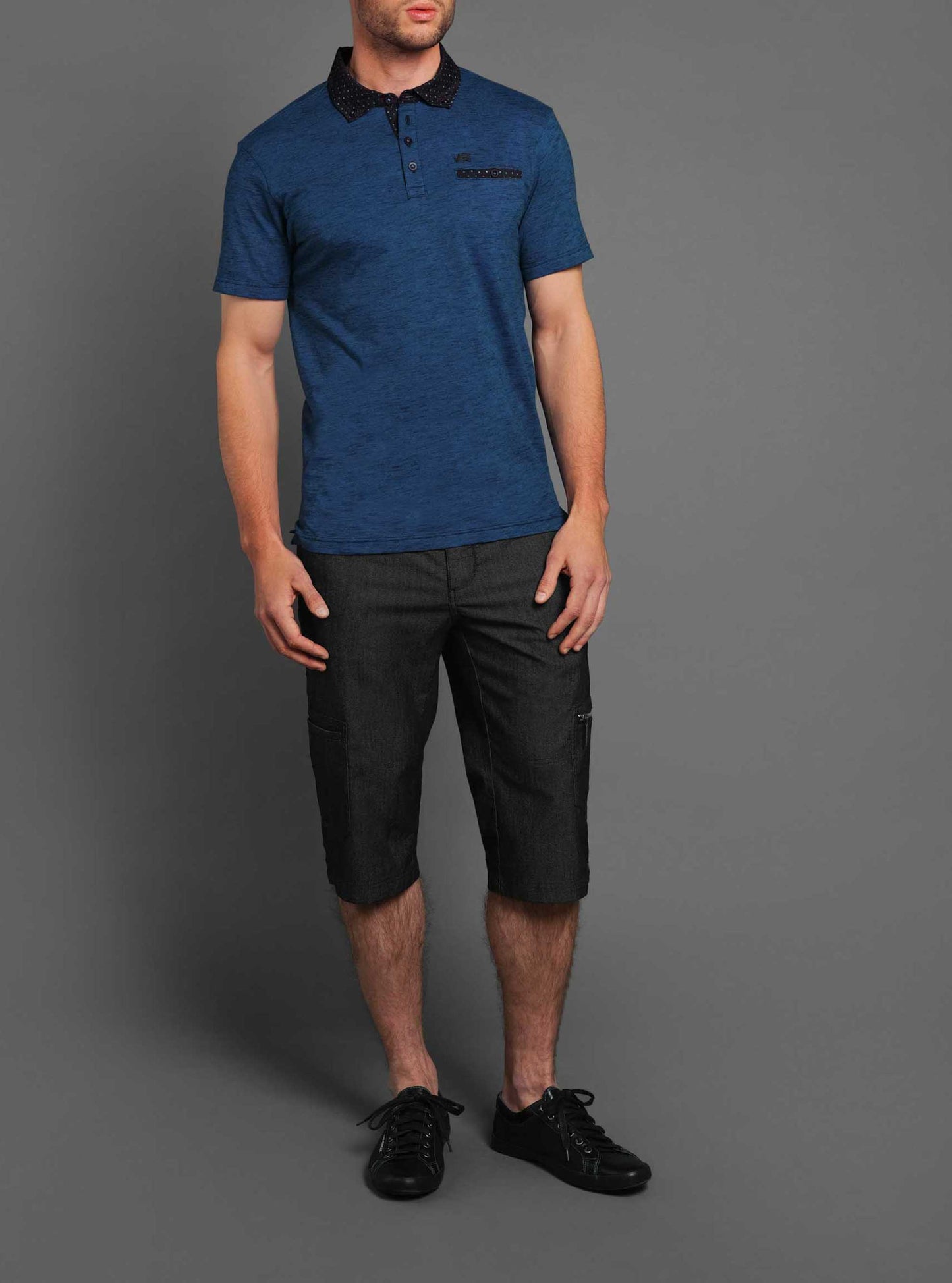 Men's short sleeve polo