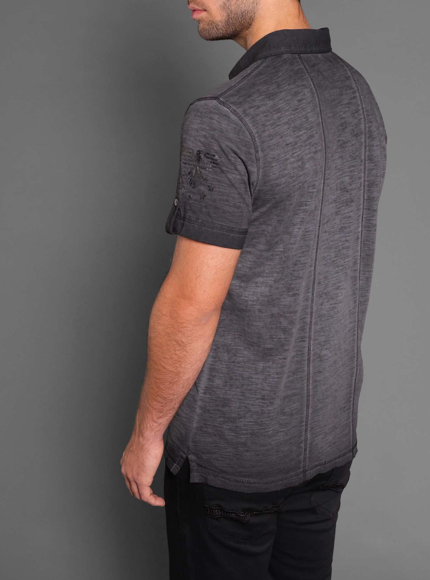 Men's short sleeve polo