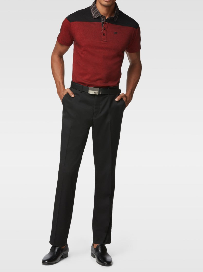 Polo à manches courtes pour hommes