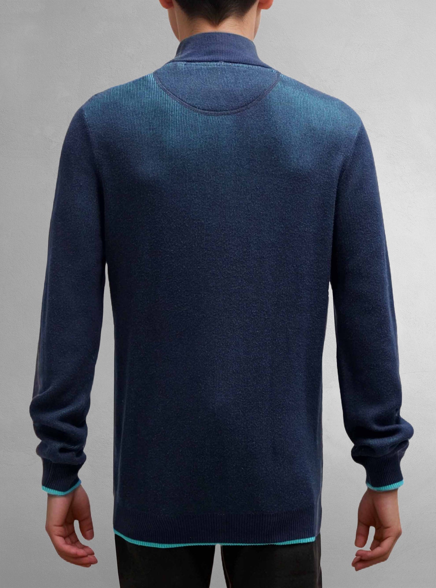 PULL-OVER À FERMETURE ÉCLAIR POUR HOMMES