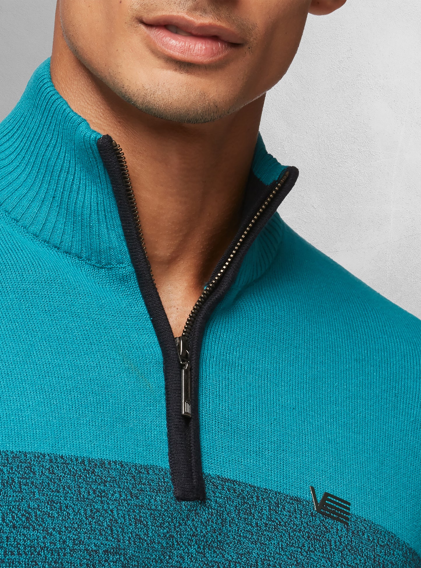 PULL-OVER À FERMETURE ÉCLAIR POUR HOMMES