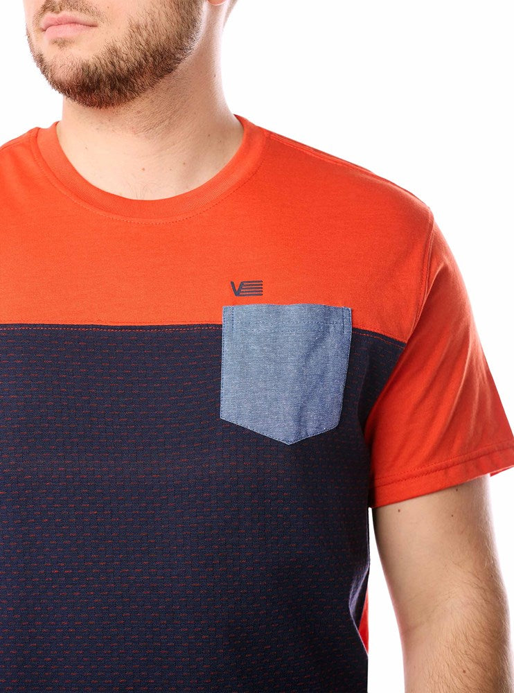 Men's crew neck short sleeve t-shirt