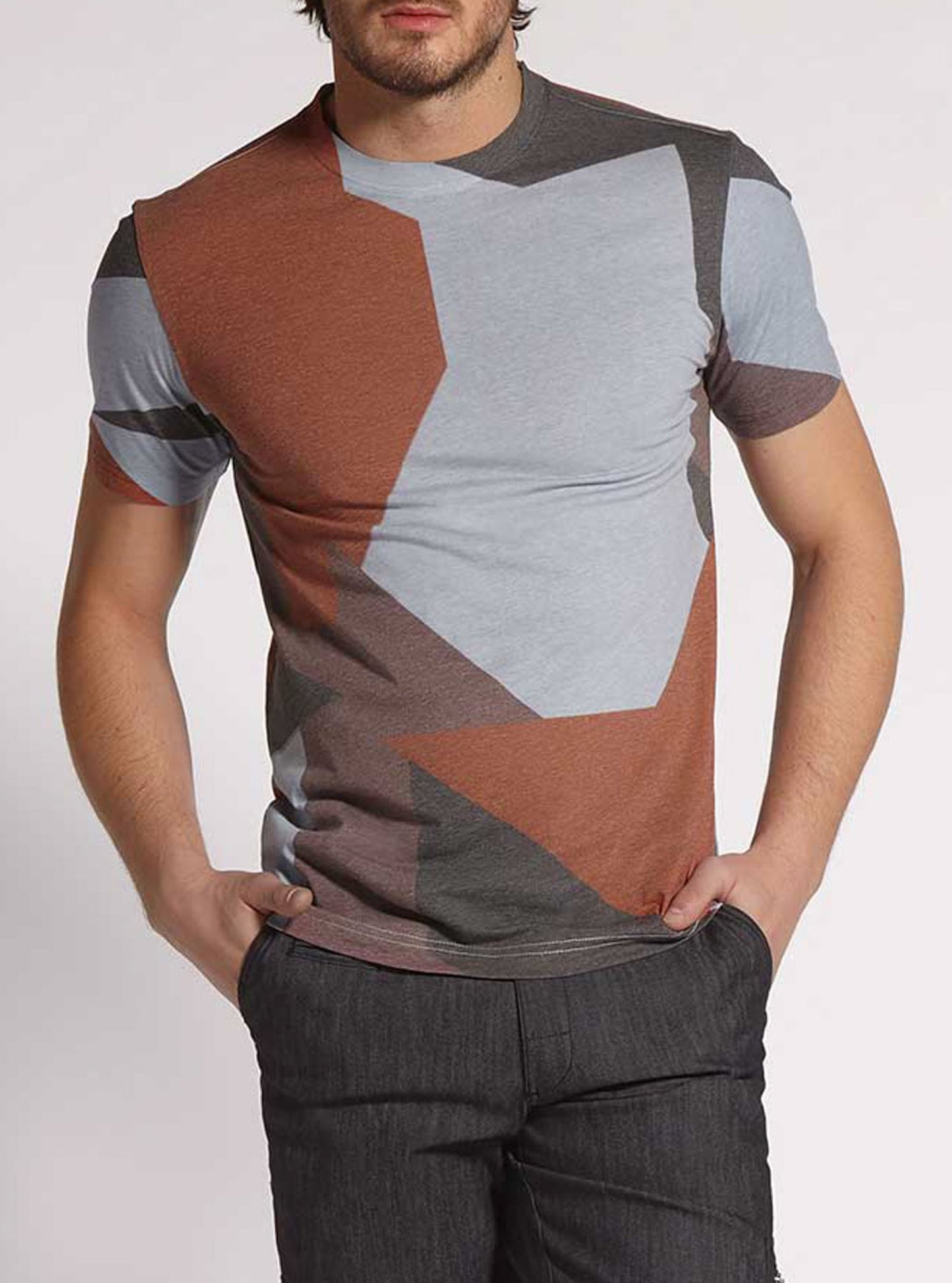 Men's crew neck short sleeve t-shirt