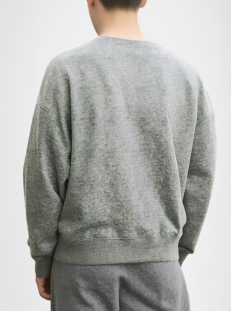 Men's crew neck long sleeve t-shirt