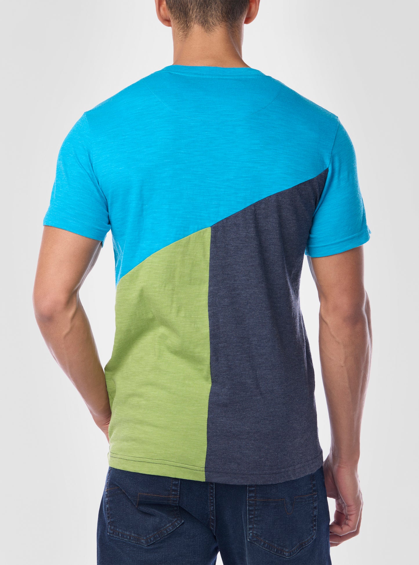Men's v neck short sleeve t-shirt