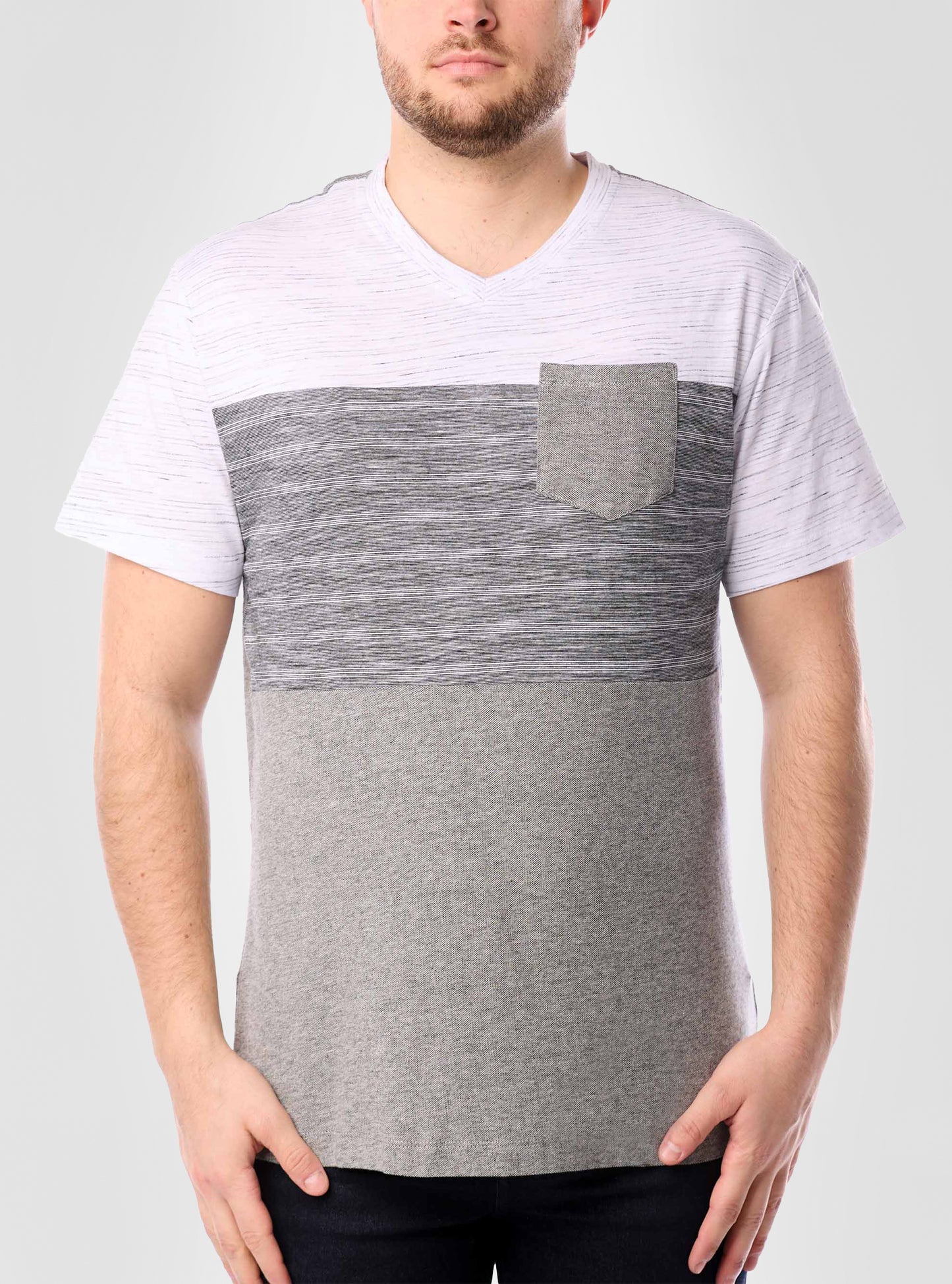 Men's v neck short sleeve t-shirt