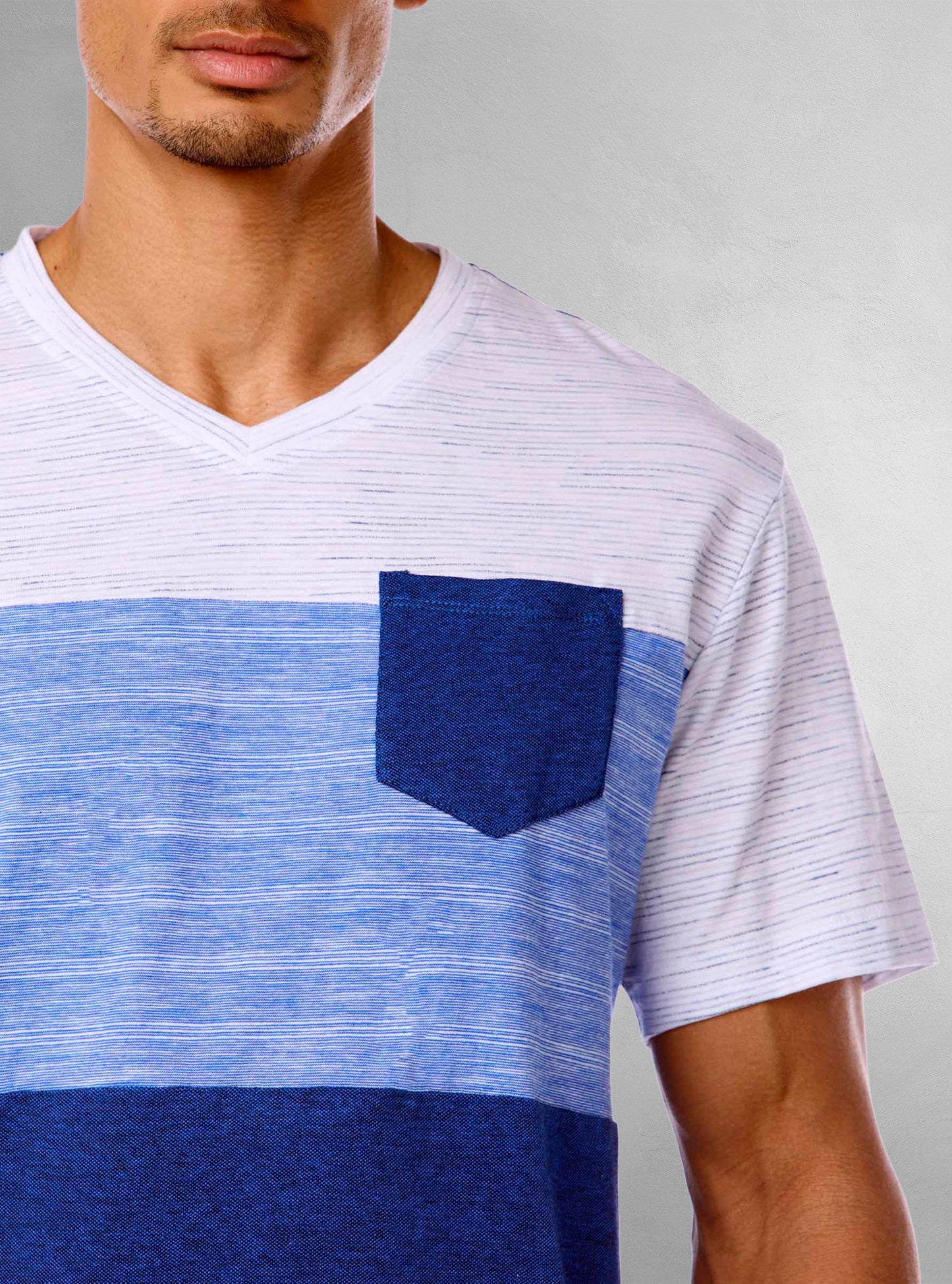 Men's v neck short sleeve t-shirt
