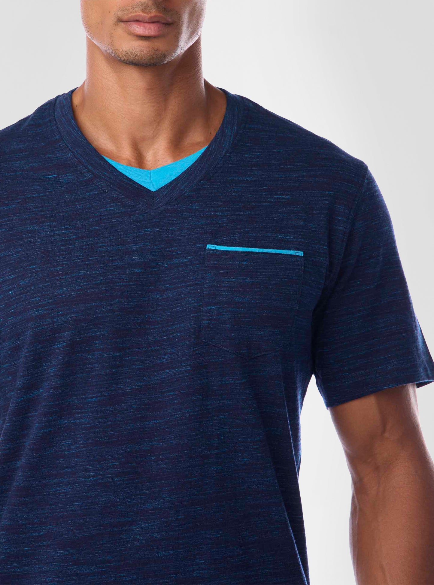 Men's v neck short sleeve t-shirt