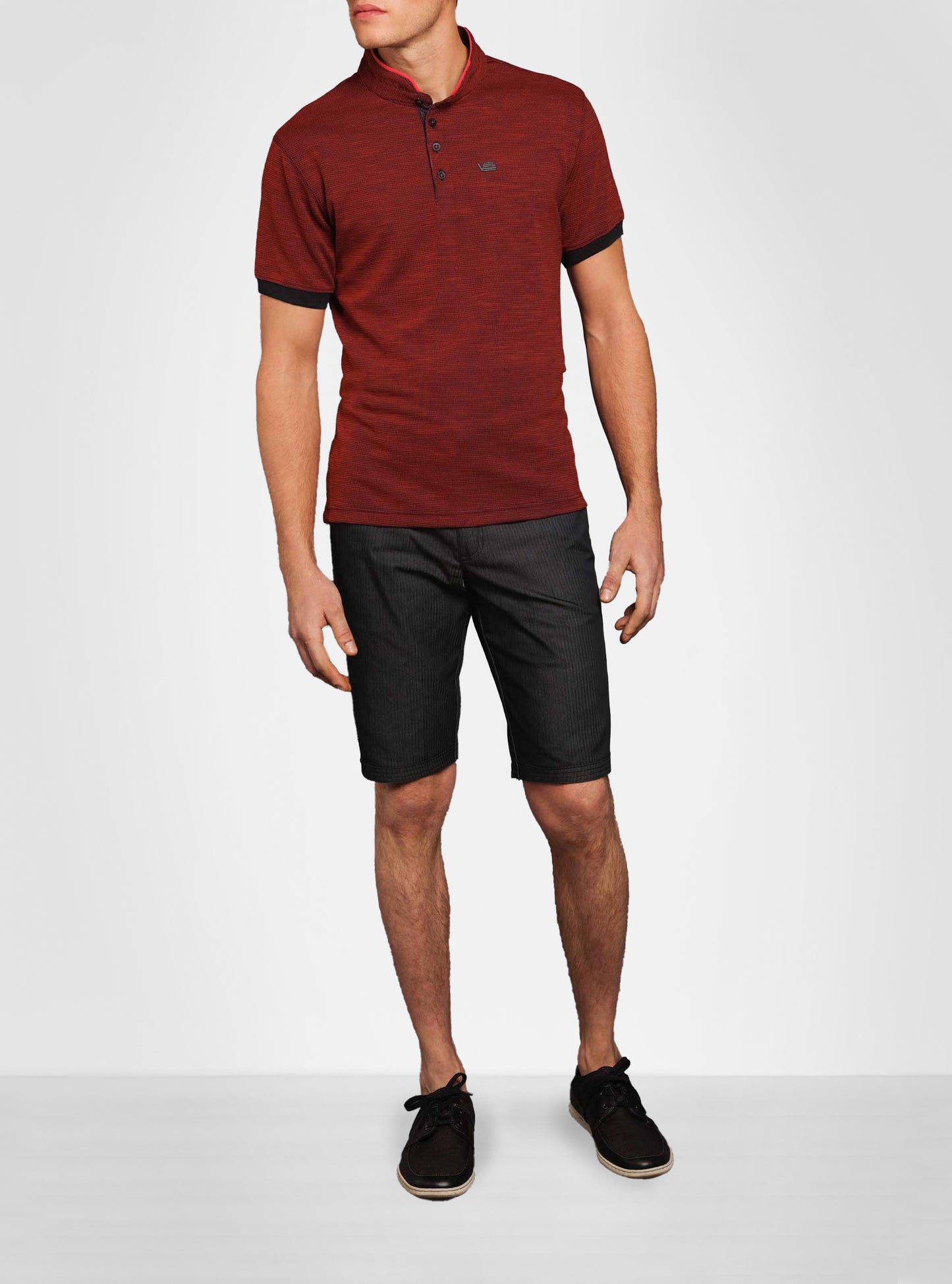 Men's henley short sleeve t-shirt