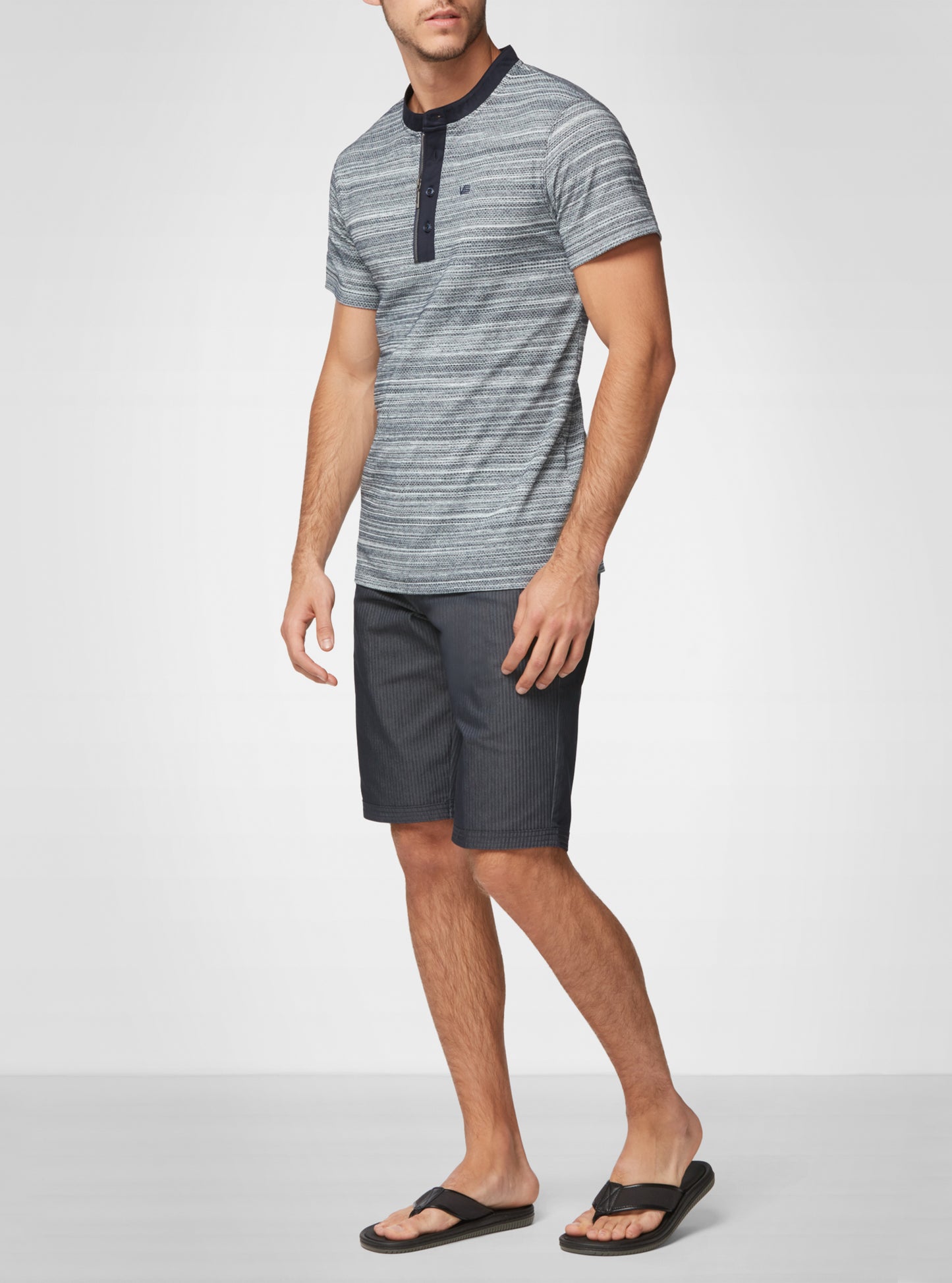 Men's henley short sleeve t-shirt