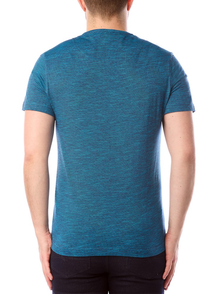 T-SHIRT MANCHES COURTES À COL EN V POUR HOMMES