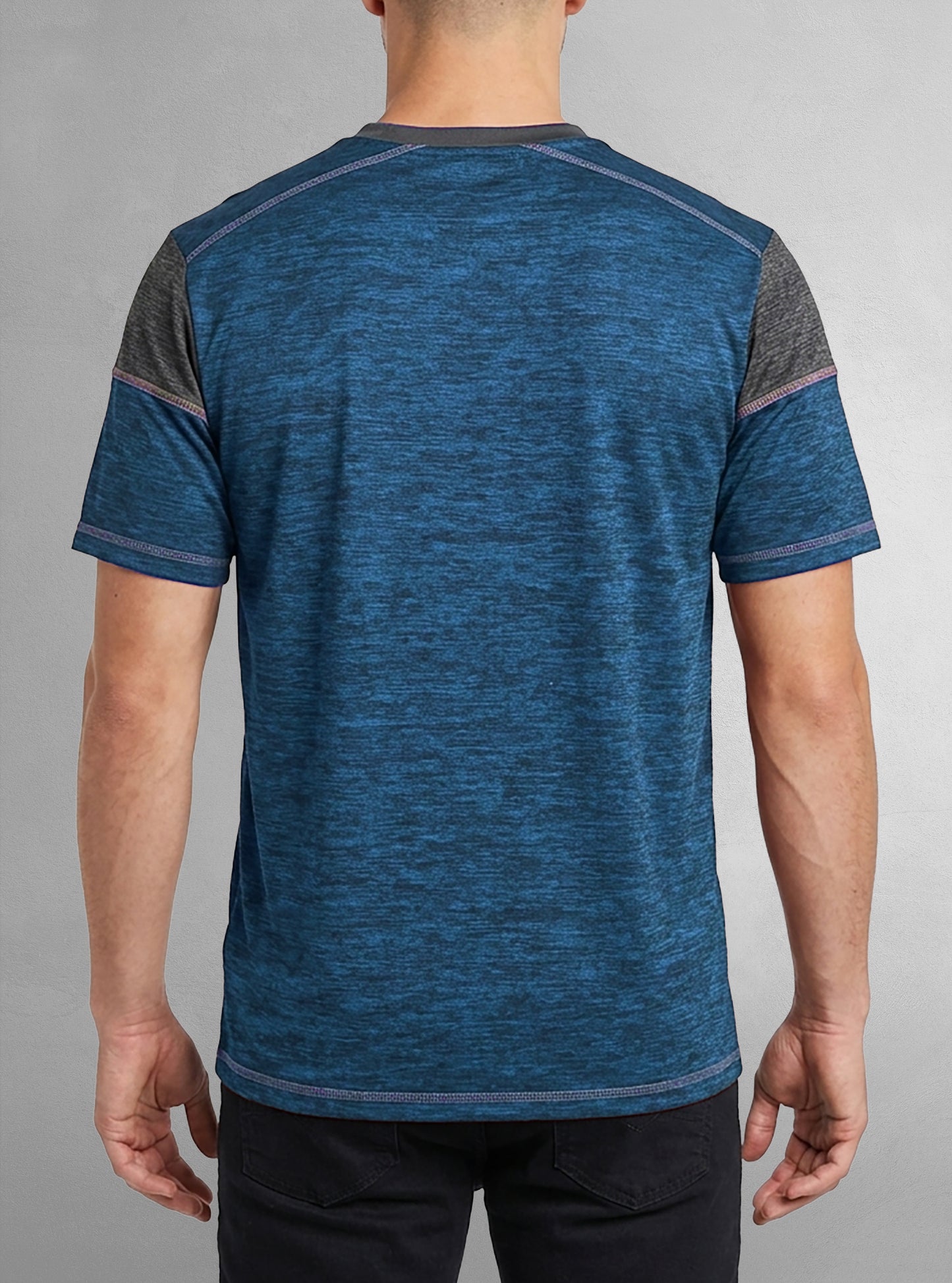 T-shirt henley pour hommes
