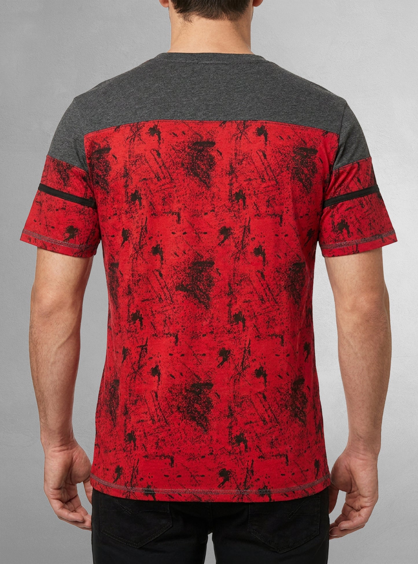 T-shirt henley pour hommes