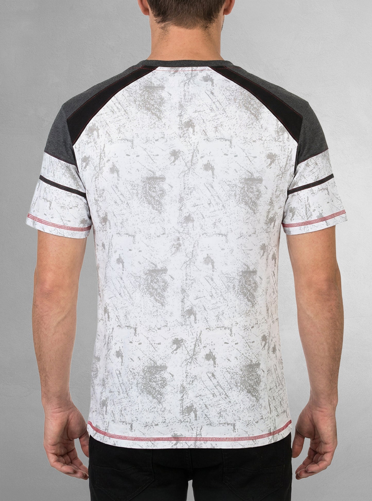 T-shirt henley pour hommes