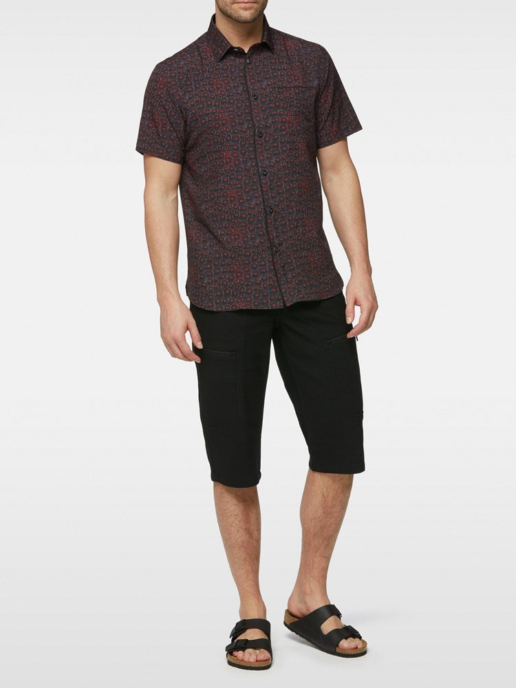 Men's casual short sleeve shirt