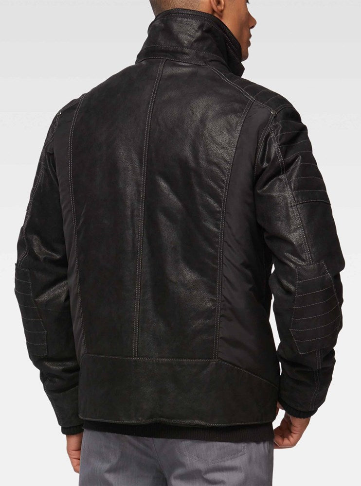 Men's leather jacket