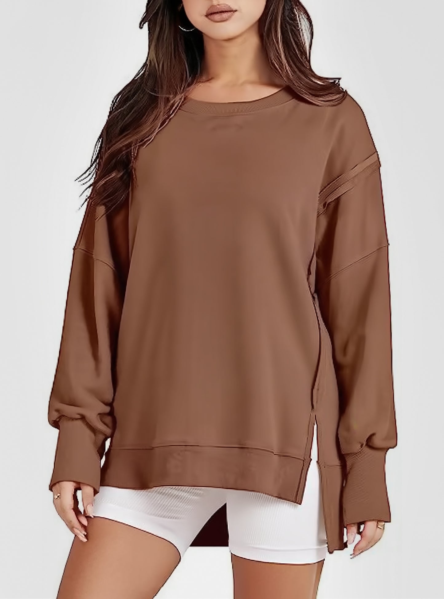 Oversized Black Sweatshirt – Effortless Comfort & Style