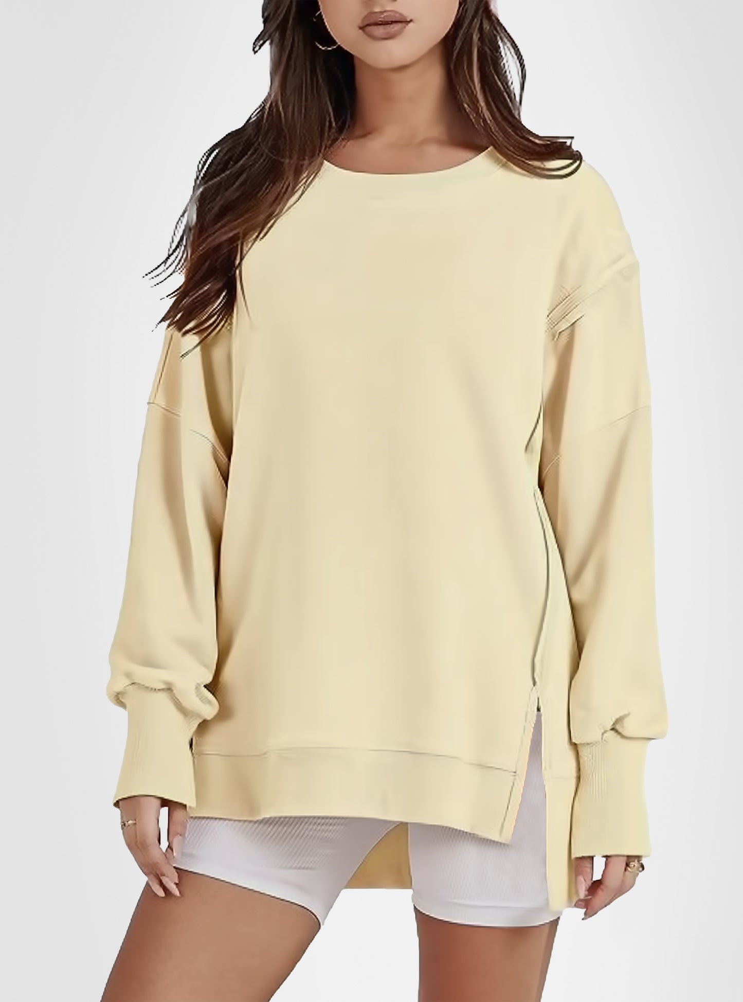 Oversized Black Sweatshirt – Effortless Comfort & Style