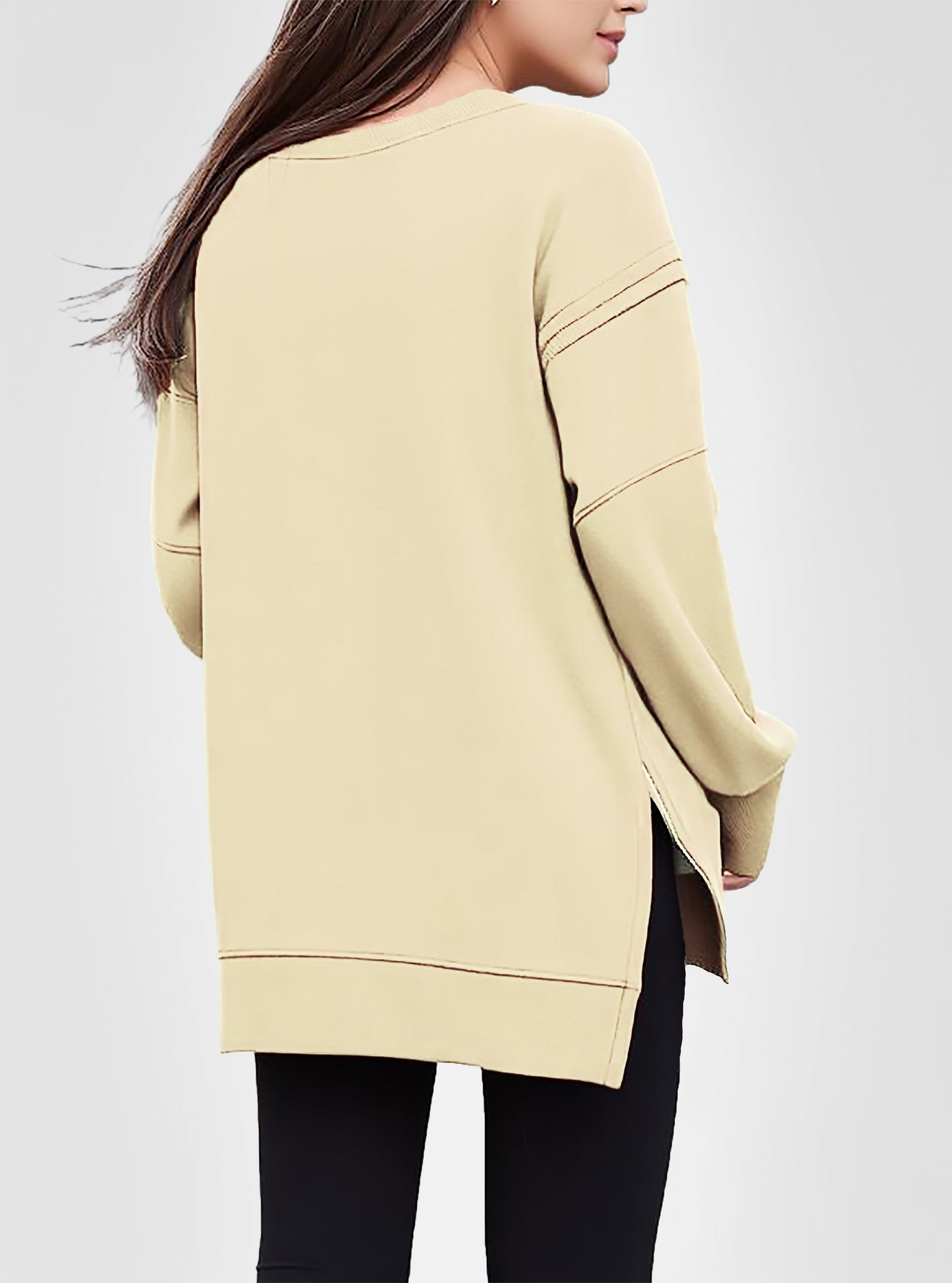 Oversized Black Sweatshirt – Effortless Comfort & Style