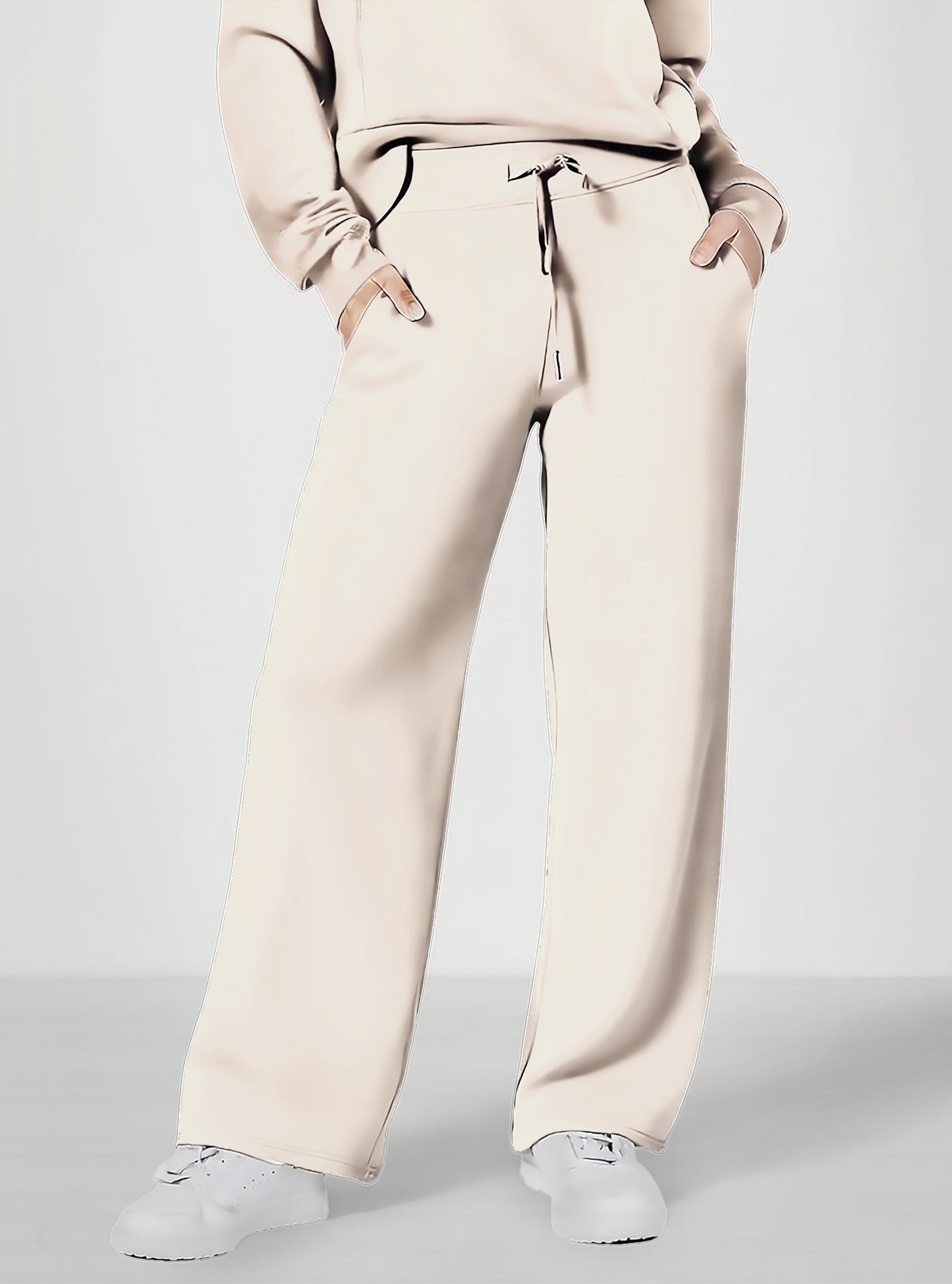 Pantalon confort à jambes larges - Relaxed Elegance