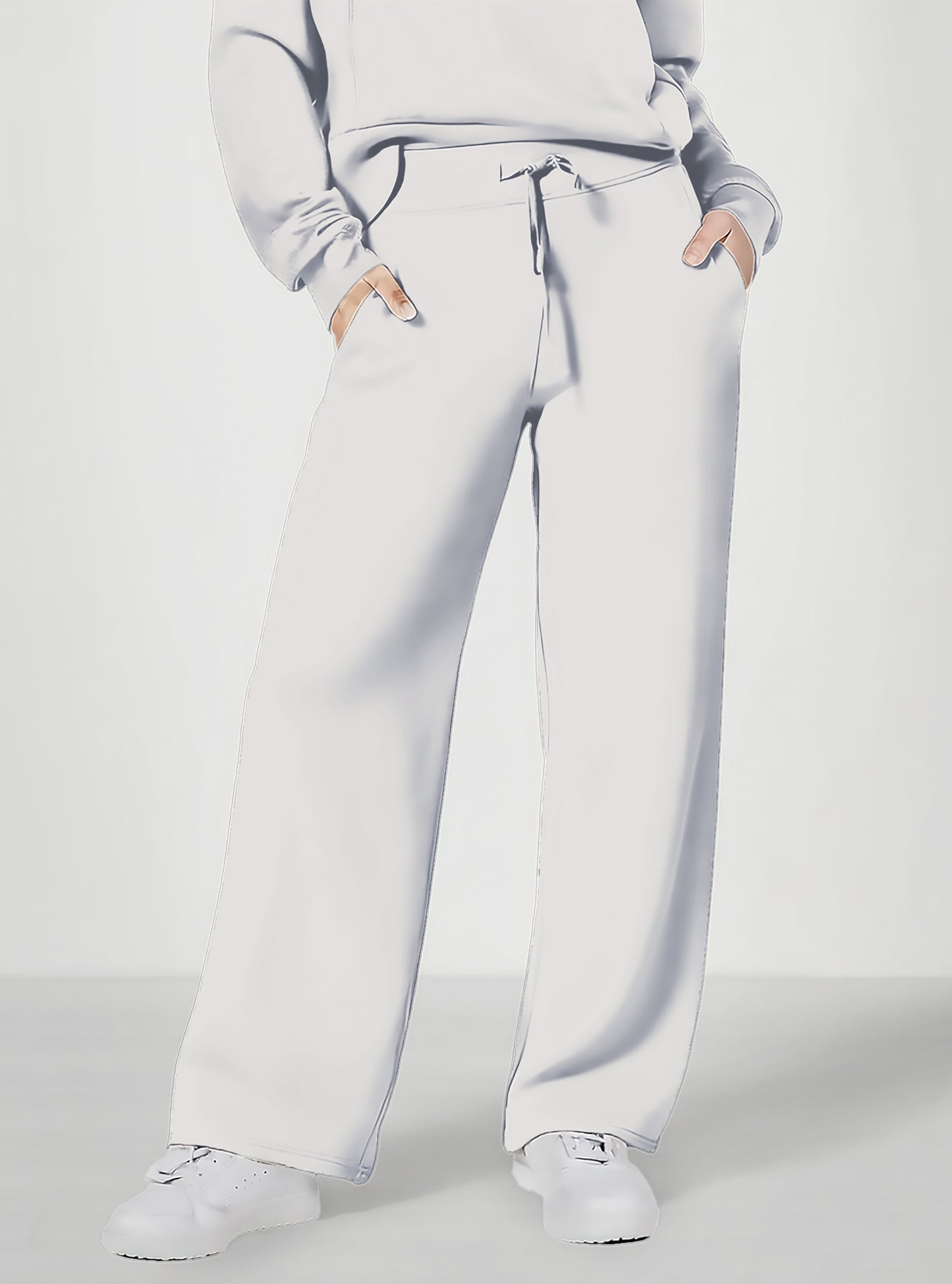 Pantalon confort à jambes larges - Relaxed Elegance