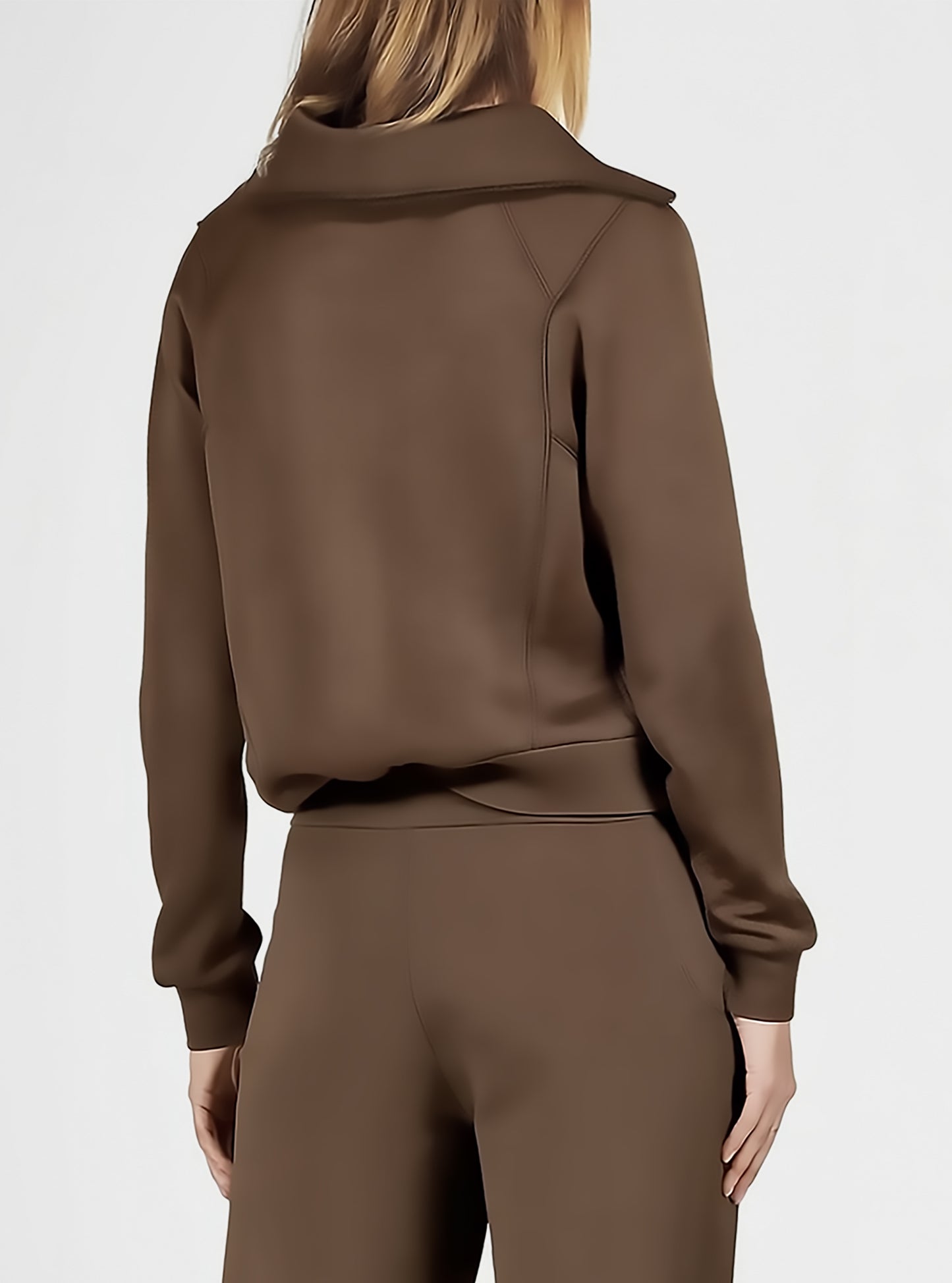 Women’s Half-Zip Sweatshirt – Casual & Chic