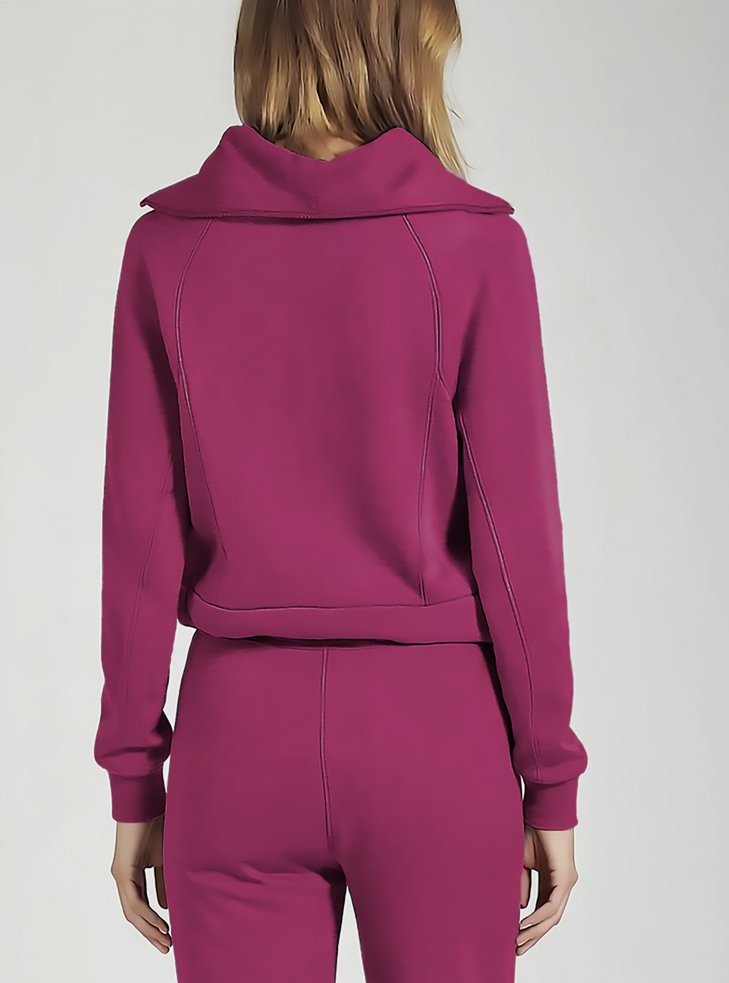 Women’s Half-Zip Sweatshirt – Casual & Chic