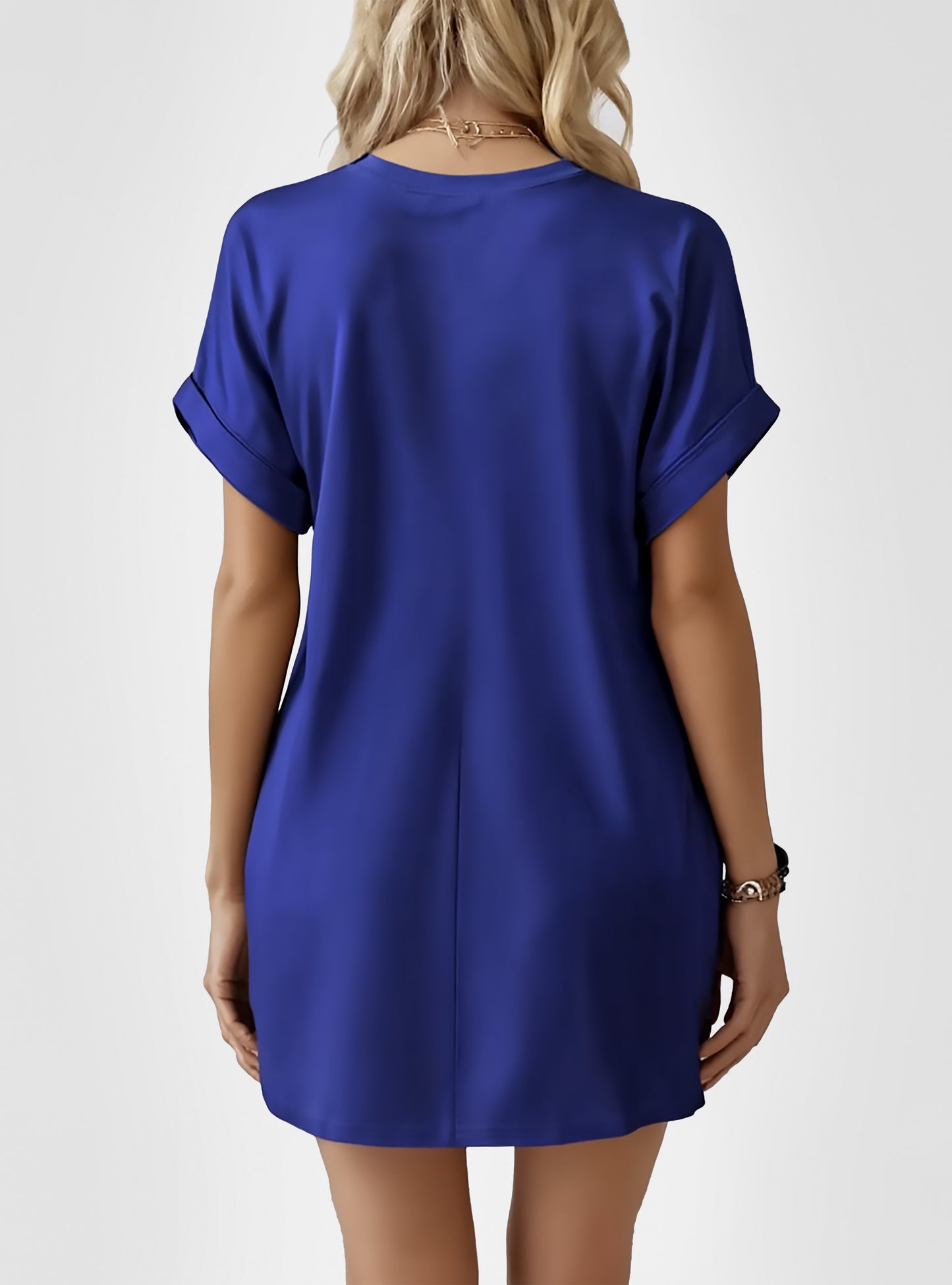 Robe t-shirt à manches courtes pour femmes