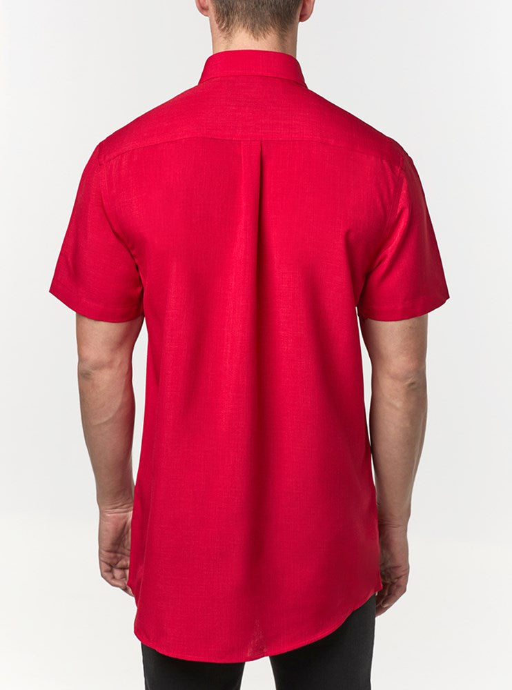 Men's casual short sleeve shirt
