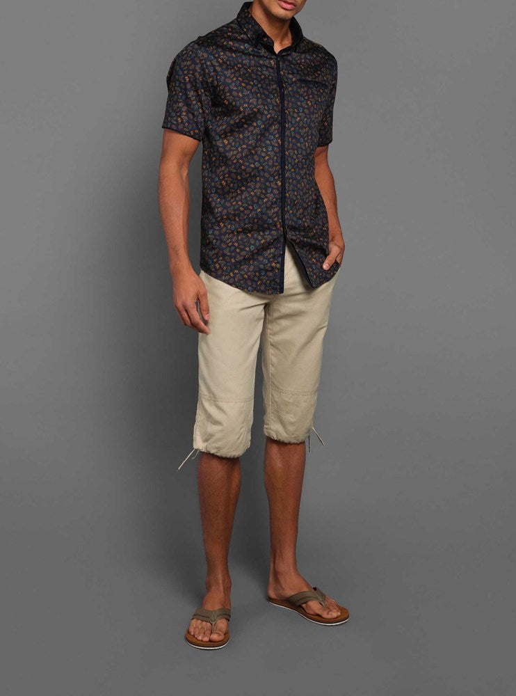 Men's casual short sleeve shirt