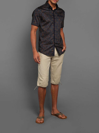 Men's casual short sleeve shirt