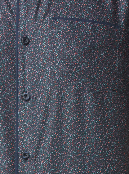 Men's casual short sleeve shirt