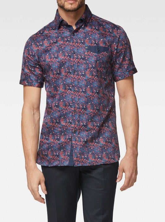 Men's casual short sleeve shirt