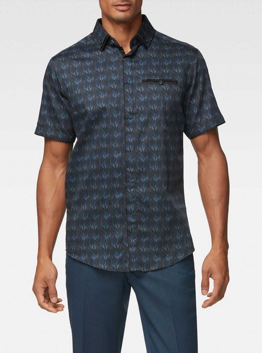 Men's casual short sleeve shirt