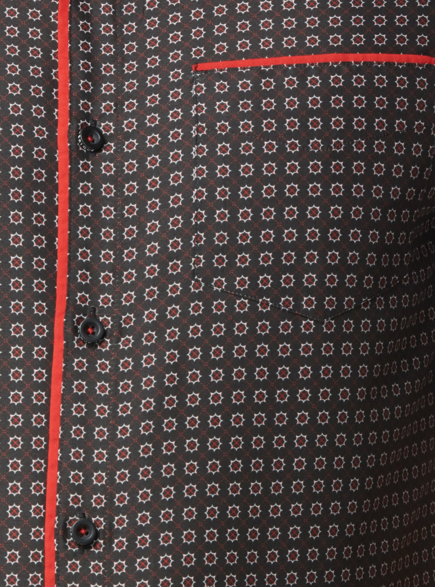 Men's casual short sleeve shirt