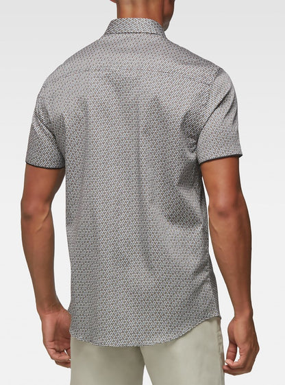 Men's casual short sleeve shirt