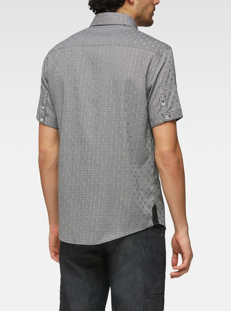 CHEMISE DÉCONTRACTÉE À MANCHES COURTES POUR HOMMES