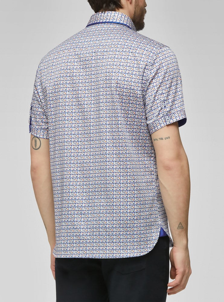 Men's casual short sleeve shirt